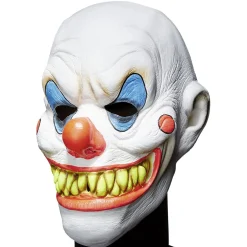 Online Gifi Masque adulte Halloween clown terrifiant latex blanc