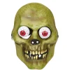 Clearance Gifi Masque enfant Halloween zombie vert yeux exorbités rouges