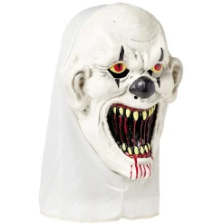 Clearance Gifi Masque Halloween clown taille adulte noir et blanc