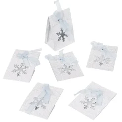 Gifi Mini pochette cadeau argenté x6^ Loisirs Créatifs Et Emballage Cadeau