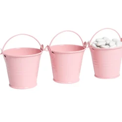 Outlet Gifi Mini seau rose x3