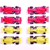 New Gifi Mini voiture de course rouge et jaune x8