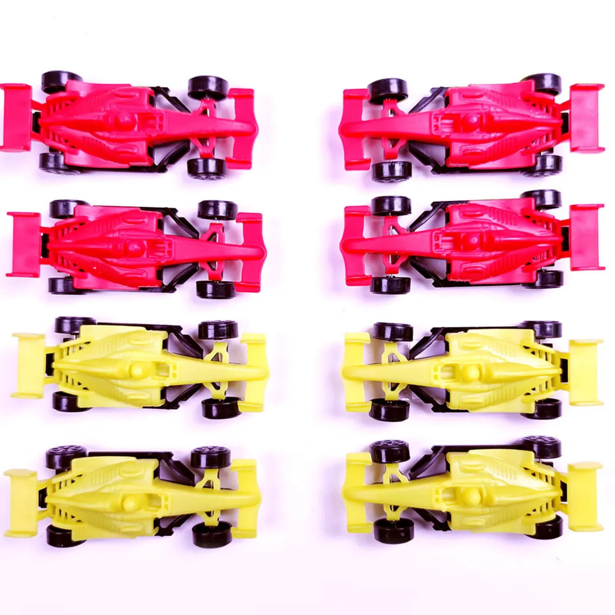 New Gifi Mini voiture de course rouge et jaune x8