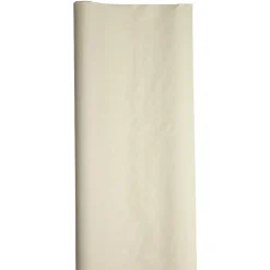 Sale Gifi Nappe damassée blanc lin en papier 6 m