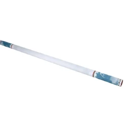 Sale Gifi Nappe damassée blanche avec motif père Noel en papier