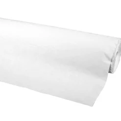 Clearance Gifi Nappe damassée blanche en papier 100 m