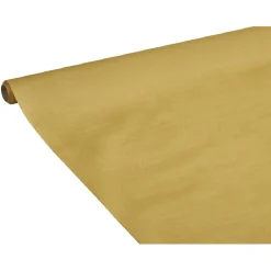 Sale Gifi Nappe en papier voie sèche effet tissu doré 5 m