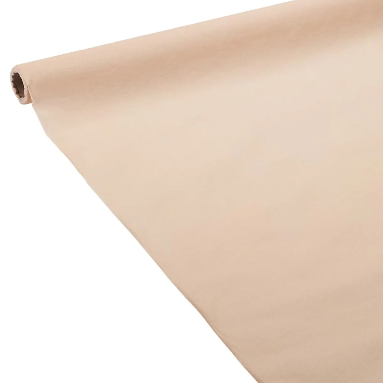 Sale Gifi Nappe en papier voie sèche effet tissu blanc lin 4 m
