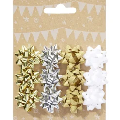 Gifi Noeud métallisé petit format pour emballage cadeau x12^ Loisirs Créatifs Et Emballage Cadeau