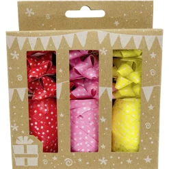 Gifi Noeud métallisé x9 avec bolduc x3 multicolore^ Loisirs Créatifs Et Emballage Cadeau