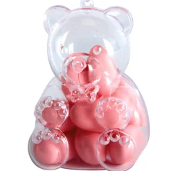 Outlet Gifi Ourson à dragées transparent x3