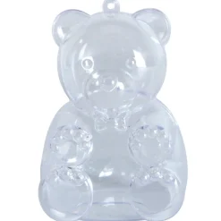 Outlet Gifi Ourson à dragées transparent x3