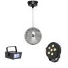 Online Gifi Pack Disco 3 effets de lumière boule à facette stroboscope