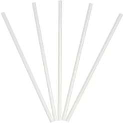 Best Gifi Paille en papier blanche x100