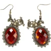 Online Gifi Paire de boucles d'oreilles motif tête de squelette - Vampire