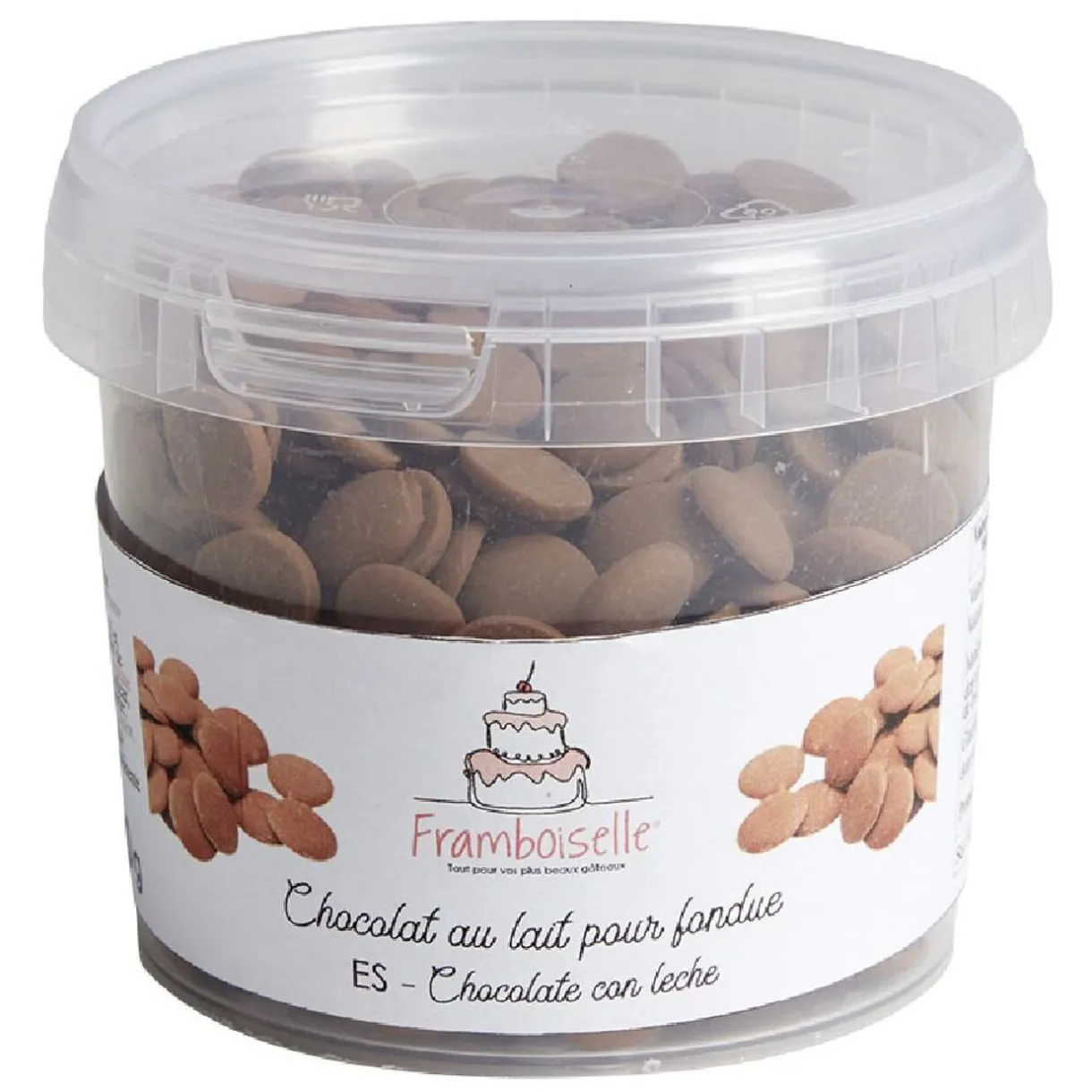 Gifi Palets de chocolat au lait en pot 200gr