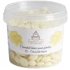 Outlet Gifi Palets de chocolat blanc en pot 200gr