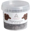 Outlet Gifi Palets de chocolat noir en pot 200gr
