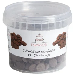 Outlet Gifi Palets de chocolat noir en pot 200gr