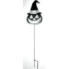Online Gifi Pancarte décoration extérieure Halloween métal gris H91cm