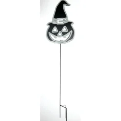 Online Gifi Pancarte décoration extérieure Halloween métal gris H91cm