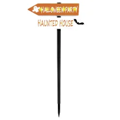 Sale Gifi Pancarte solaire 16 LED Halloween