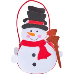 Online Gifi Panier de Noël en feutrine - 3 modèles