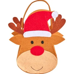 Online Gifi Panier de Noël en feutrine - 3 modèles