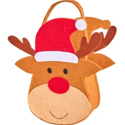 Online Gifi Panier de Noël en feutrine - 3 modèles