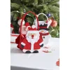 Online Gifi Panier forme Père Noël rouge et blanc