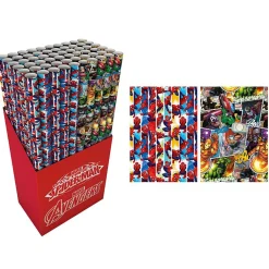 Gifi Papier cadeau Avengers ou Spiderman^ Loisirs Créatifs Et Emballage Cadeau