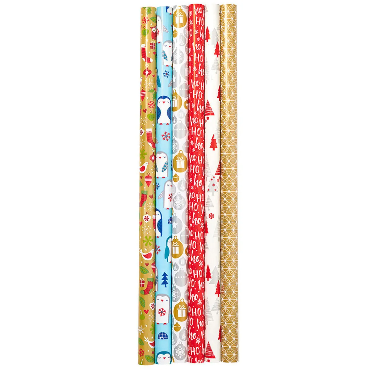 Gifi Papier cadeau de Noël 6 modèles^ Loisirs Créatifs Et Emballage Cadeau