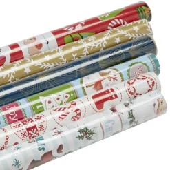 Gifi Papier cadeau de Noël L800x70 cm^ Loisirs Créatifs Et Emballage Cadeau