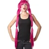 Best Gifi Perruque longue femme manga rose