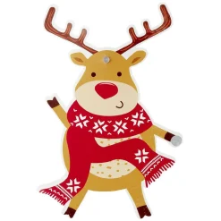 Gifi Personnage de Noël à ventouse déco fenêtre^ Décoration De Fenêtre