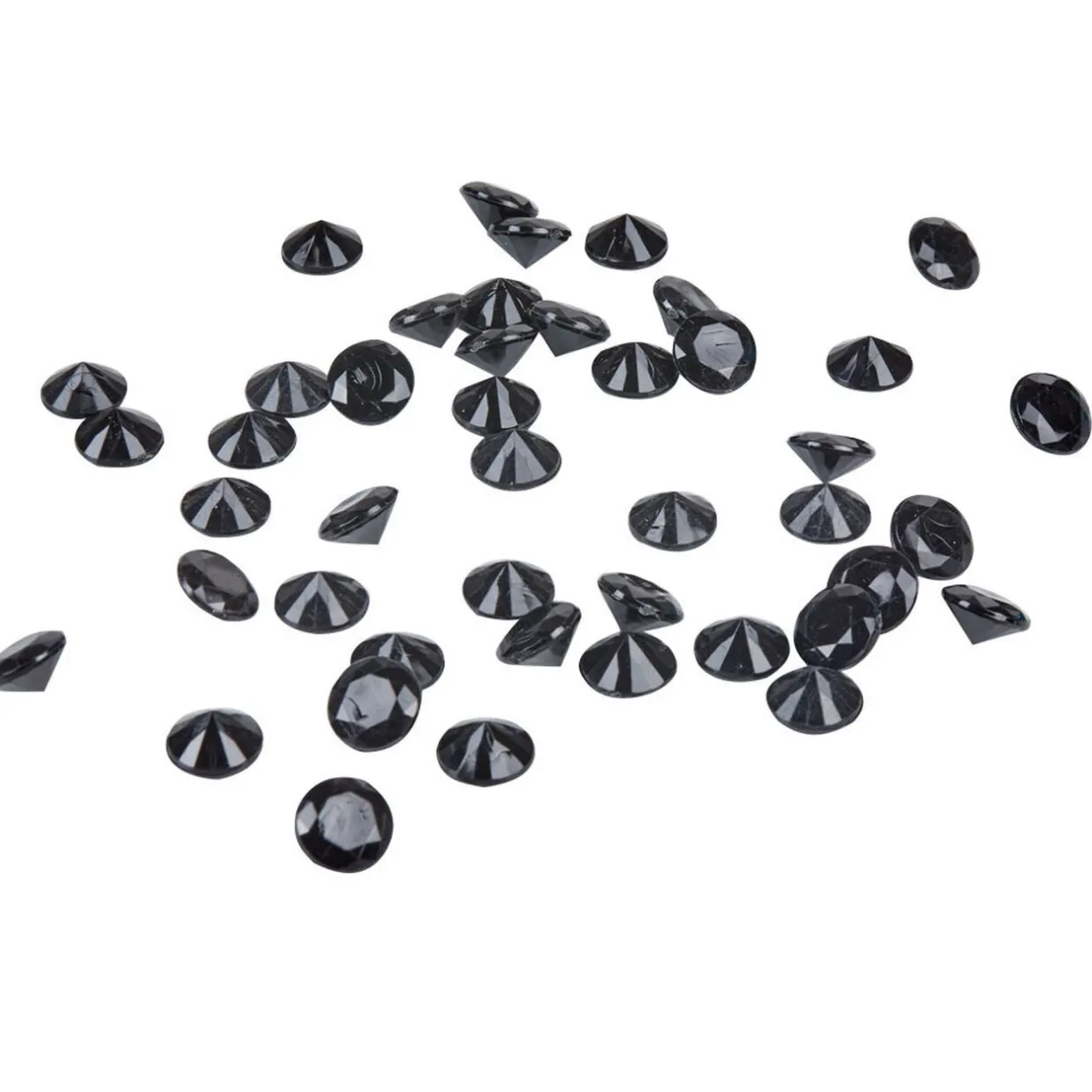 Outlet Gifi Pierres décoratives imitation diamant noir