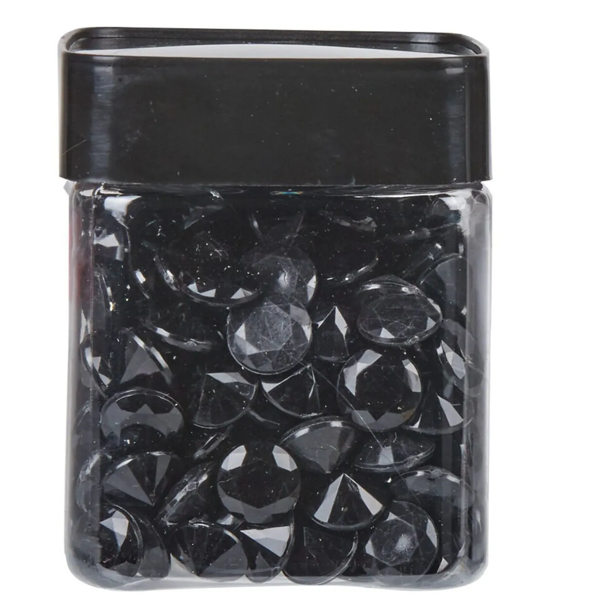 Outlet Gifi Pierres décoratives imitation diamant noir