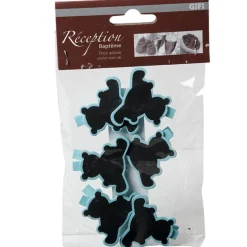 Online Gifi Pince porte nom bleu x6