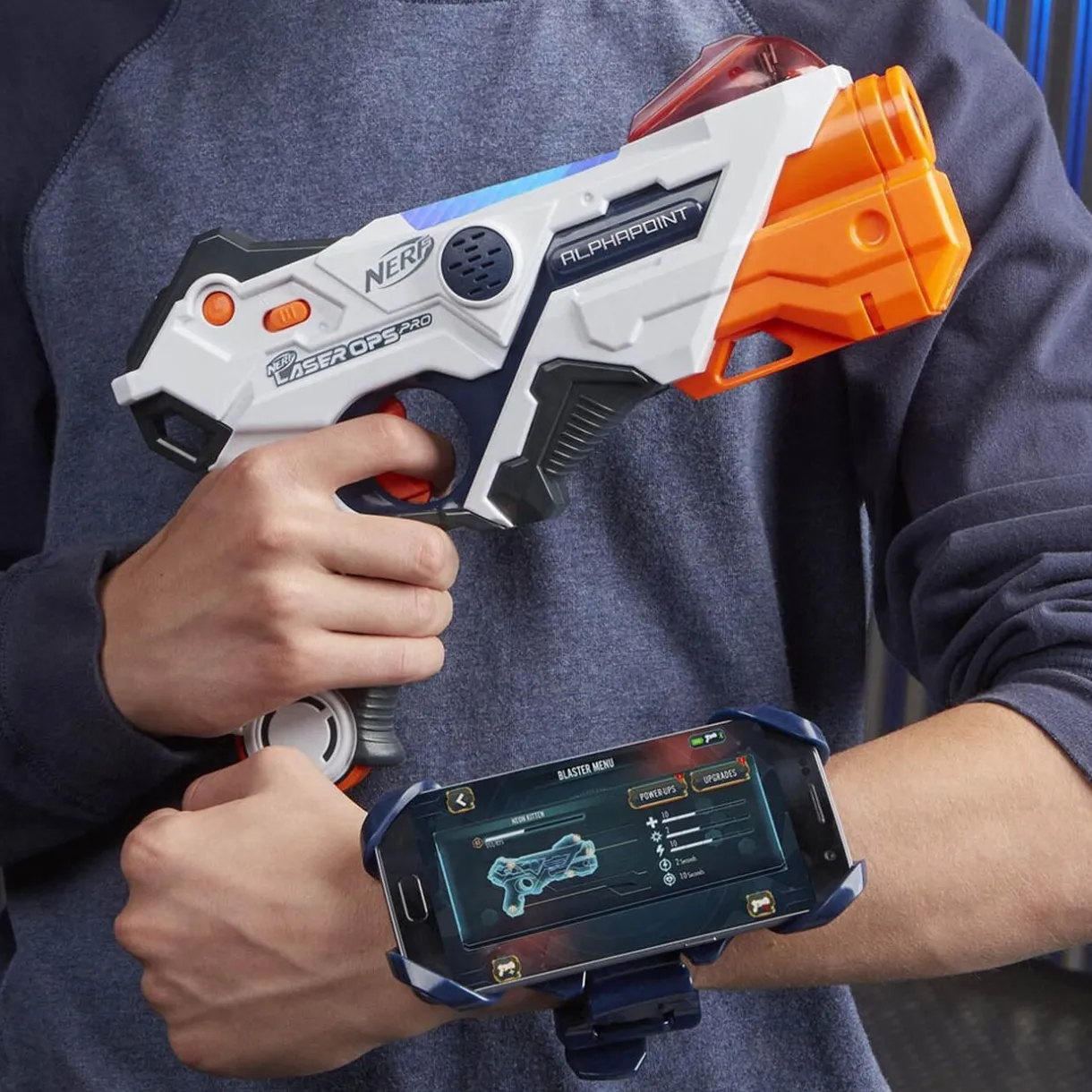 Outlet Gifi Pistolet Nerf elite laser OPS alphapoint