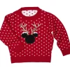Sale Gifi Pull de Noël Disney motif Mickey taille enfant 4/6 ans