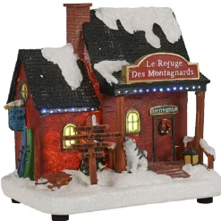 Gifi Refuge de montagne LED X 3^ Décoration Extérieure De Noël