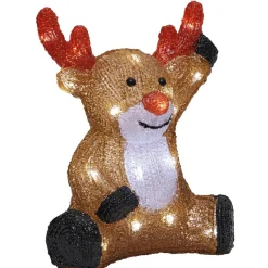 Gifi Renne lumineux 30 LED^ Décoration Extérieure De Noël