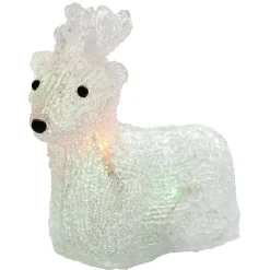 Gifi Renne Lumineux 5 Led multicolore H17 cm^ Décoration Extérieure De Noël