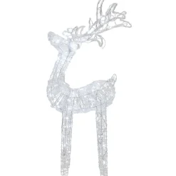 Gifi Renne lumineux blanc Noël^ Décoration Extérieure De Noël