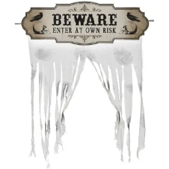 Best Gifi Rideau décoration de porte Halloween gothique