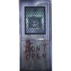 Sale Gifi Rideau de porte Halloween imprimé Don't Open L180xl80cm