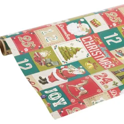 Gifi Rouleau papier cadeau motif Noël L200x70cm^ Loisirs Créatifs Et Emballage Cadeau