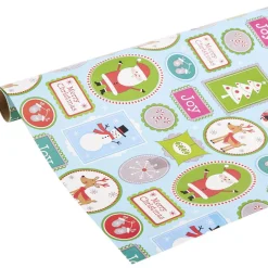 Gifi Rouleau papier cadeau motif Noël L200x70cm^ Loisirs Créatifs Et Emballage Cadeau