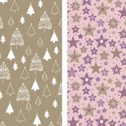 Gifi Rouleau papier cadeau Noël doré 2m^ Loisirs Créatifs Et Emballage Cadeau