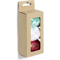 Gifi Ruban bolduc argenté blanc bleu 10m x3^ Loisirs Créatifs Et Emballage Cadeau